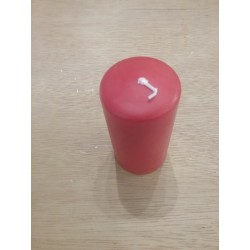 Bougie rouge d6h12